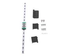 3D Printer X Axes Rail Linear Guide Kit High Precision Smooth Motion Upgrade for Ender3 V2 PRO S1 S1PRO 3D Printers Durable Carbon Steel Construction Includes Sliders Screws Manual