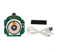 3D Printers Wireless Charging Module DIY Kit, 3D-PrinterAccessory Board DIY Kit With PCB Module Line Guide Anti-Slip Mat For Mobile Phone Charging Station