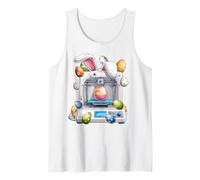 3D Printing 3D Printer Machine Easter Rabbit Eggs Bunny Ears Tank Top