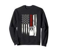3D Printing American Flag Distressed USA Patriotic Maker Sweatshirt
