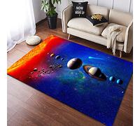 3D Printing Area Rugs Space Universe Planet Carpet Floor Mats Doormat Living Room Home Decor Carpets For Kids Boys Girls Bedroom(05,120 * 160cm)