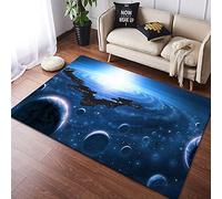 3D Printing Area Rugs Space Universe Planet Carpet Floor Mats Doormat Living Room Home Decor Carpets For Kids Boys Girls Bedroom(07,80 * 120cm)