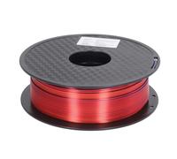 3D Printing Consumable 1.75mm Gold Blue Red Neatly Wound Soft PLA Filament, Multi - Color Silk PLA for 3D Printer, Eco - Friendly Biodegradable Printing Material with Smooth Feedin