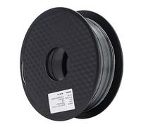 3D Printing Consumable 1.75mm PLA Filament, Dual Color Silver Black, Co - Extruded Smooth Filament for High Detail 3D Printer Projects with No Clogging or Warping