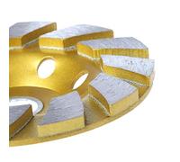 3D Printing Consumable, 4 Inch Diamond Grinding Wheel for Concrete Stone Granite Marble Multicolor