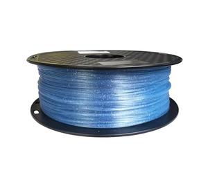 3D printing consumables PLA 1.75mm 3D crystal flash consumables Accuracy+/-0.03Mm, 1kg Spool,deep blue
