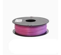 3D Printing Consumables, Temperature Changing 2-Color PLA+1.75Mm Thermal Sensitive Wire, 3D Line Material FDM Aging Resistance Accuracy+/-0.03Mm, 1Kg Spool,purple turns red