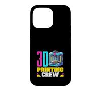 3D Printing Crew Maker Space School Robotics Team Case for iPhone 14 Pro Max
