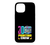 3D Printing Crew Maker Space School Robotics Team Case for iPhone 15