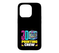 3D Printing Crew Maker Space School Robotics Team Case for iPhone 15 Pro