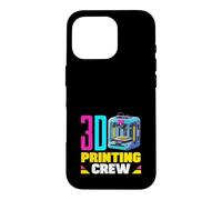 3D Printing Crew Maker Space School Robotics Team Case for iPhone 16 Pro