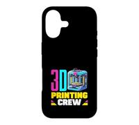 3D Printing Crew Maker Space School Robotics Team Case for iPhone 17