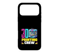 3D Printing Crew Maker Space School Robotics Team Case for iPhone 17 Pro Max
