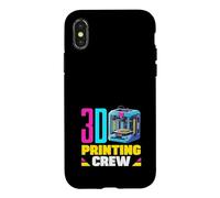 3D Printing Crew Maker Space School Robotics Team Case for iPhone X/XS