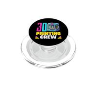 3D Printing Crew Maker Space School Robotics Team PopSockets PopGrip for MagSafe