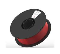 3D Printing Filament 1kg, PLA K5T Filament 1.75mm, High Transparency and High Toughness-Transparent Blue(Transparent Red)