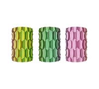 3D Printing Filament 3dPLA Tri-Color 1kg, 1.75mm Single-Strand Multi-Color PLA with Silky Finish(Gold+Green+Hot Pink)