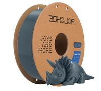 3D Printing Filament High-Speed PLA Filament 1.75mm 300mm/s 1kg Cardboard Spool Dimensional Accuracy +/- 0.03 mm Fit Most 3D FDM Printer-Grey