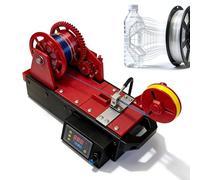 3D Printing Filament Maker, All-in-One Desktop Extruder with LCD Display & Precise Temperature Control for STEM Education, Home & Small Workshop
