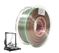 3D Printing Filament, PLA 3D Printer Filament, 1.75mm Spool Filament with Fast Multicolor Color Changing: 3D Printer Consumable, Dimensional Accuracy of Filament to C