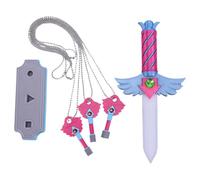 3D Printing Game Props Keychain Pendant Korean Traditional Game Necklace Squid Necklace Keychain Pendant for TV Fans Collection Gift