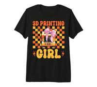 3D Printing Girl 3D Printer 3D Machine Premium T-Shirt