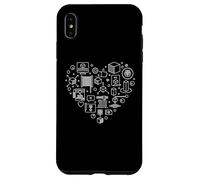 3D Printing Heart - I Love 3D Printers Case for iPhone XS Max