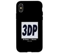 3D Printing Hobbyist 3DP Maker Movement FDM SLA Art Case for iPhone X/XS