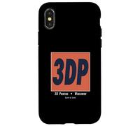 3D Printing Hobbyist 3DP Maker Movement FDM SLA Art Case for iPhone X/XS