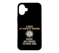 3D Printing It Failed At Ninety Seven Percent Maker Case for iPhone 16 Plus