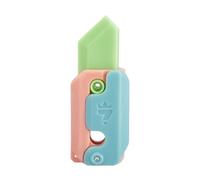 3D Printing Knife Toy, Plastic Sensory Toys Anxiety Stress Relief Toy, Perfect for ADHD, ADD and Autism (Style E, 2.3cm*4.4cm*11cm)