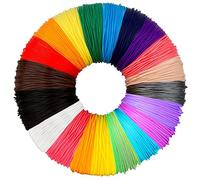 3D Printing Pen Filament PLA 20 Colors 10M Each - 3D PLA Filament 1.75mm for PACKGOUT, MYNT3D, DeWang