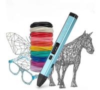 3d Printing Pen With Display - Includes 3d Pen, 10 Colors Of Pla Filament, Stencil Book + Project Guide, And Charger (newway) Gift-hy