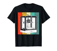 3D Printing Retro Pla Filament CNC Rapid Prototyping Lovers T-Shirt