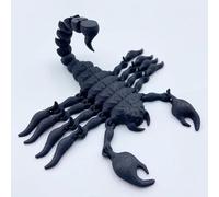 3D Printing Scorpion Simulation Animal Model Toy Joint Movable Scorpion Ornament Children's Toy Gift Fish Tank Landscaping Craft