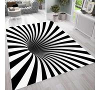 3D Printing Soft Dining Room Carpet Colorful Abstract Stripes 80 X 120 Cm - Low Pile Carpet Non-Slip Area Rug - Home Decoration Door Mat - Anti-Stain, Non-Shedding: Nmentally Friendly - -2071344022179