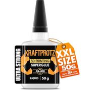 3D Printing Super Glue Liquid 50 g - PLA ABS PETG TPU ASA Instant Adhesive