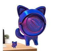 3D Printing Toys, 3D Animals | Colorful Flexible Animal Toys | Fun Executive Desk Toys with Eye Cat Carving, Home Bedroom Living Room Decor, Women and Men