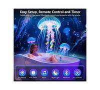3D Projector, 60 Scenes Adjustable Planetarium Projector with Speaker,for Kids & Adults Eu Plug