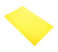 3D Puff Heat Transfer Vinyl Sheet for DIY Craft Projects 50x30.5x0.1cm | TPU Material, Easy Iron-On Application, Yellow and Red Colours, for Backpacks, Pillowcases, Crafters