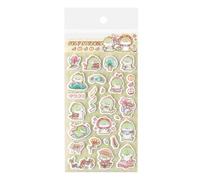 3D Puffy Stickers, Cartoon Animals DIY Funny Reusable Cute Felt Stickers for Phone - For School Supplies DIY Notebook Journal Planner Birthday Child