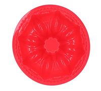 3D Pumpkin Cake, Silicone Baking Pan, Red, 24x8cm - Food Grade Material, Non - Stick Design, Ideal for DIY Baking and Soap Making