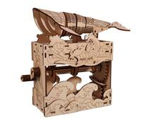 3D Puzzle Adult Crafts Kit Whale Music Box wooden ornaments for the home