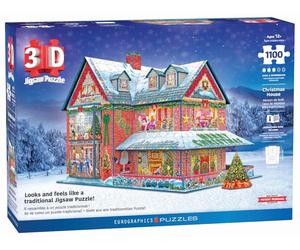 3D Puzzle - Christmas House (US IMPORT)
