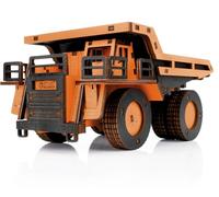 3D Puzzle, Dump Truck, EWA, Wood, 144 Pieces