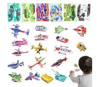 3D Puzzle for Children - Educational Comic Puzzle 25 Pieces Fun Learning Activities in 3D Paper | For Birthday, Kindergarten, Kindergarten, Classroom, Home Education