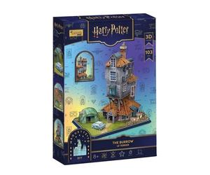 3D Puzzle Harry Potter The Burrow Cubic Fun