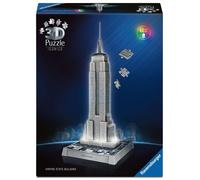 3D Puzzle Iconics: Empire State Building - mit Licht: Eine wahre Ikone im 3D Puz