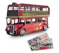 3D Puzzle - London Tour Bus Paper Puzzles for Adults DIY Model Kits, Creative Craft Construction Kits for Adults, Paper Puzzles Home Decor Gift for Adult and Kids