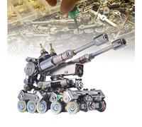3D Puzzle mechanical tank Metal assembly model kit,Metal Puzzle Assembly DIY Model Kit,for Adult Teens, Gifts, Home Decoration 392 pcs.